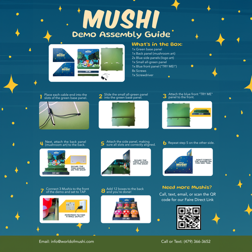 Mushi Display Kit