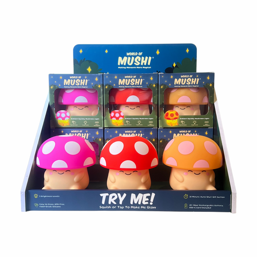 Mushi 24 pc Assorted Pack (Mushrooms)
